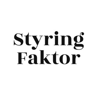 Foto del escritor: styringfaktor