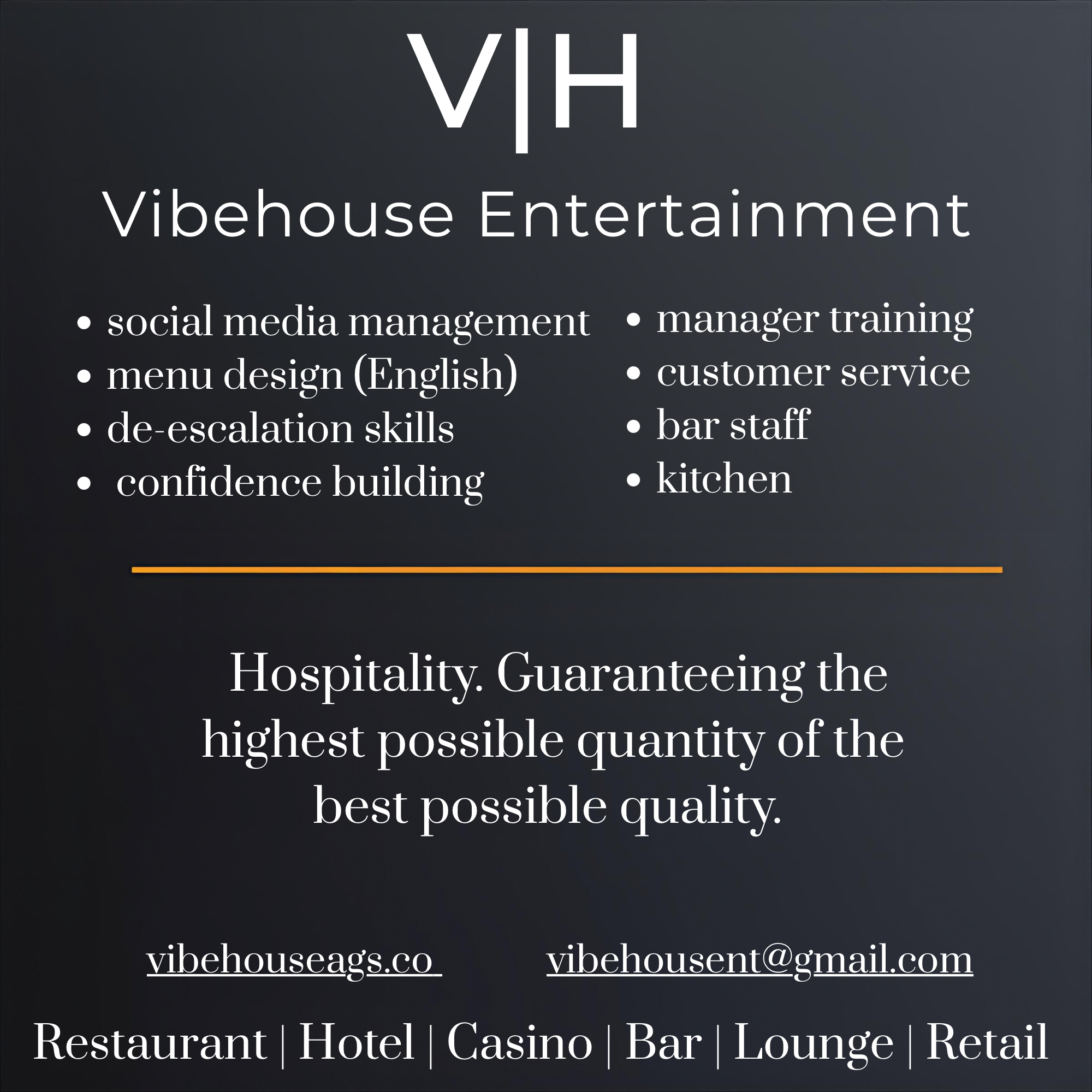 Writer: VIBEHOUSE Entertainment