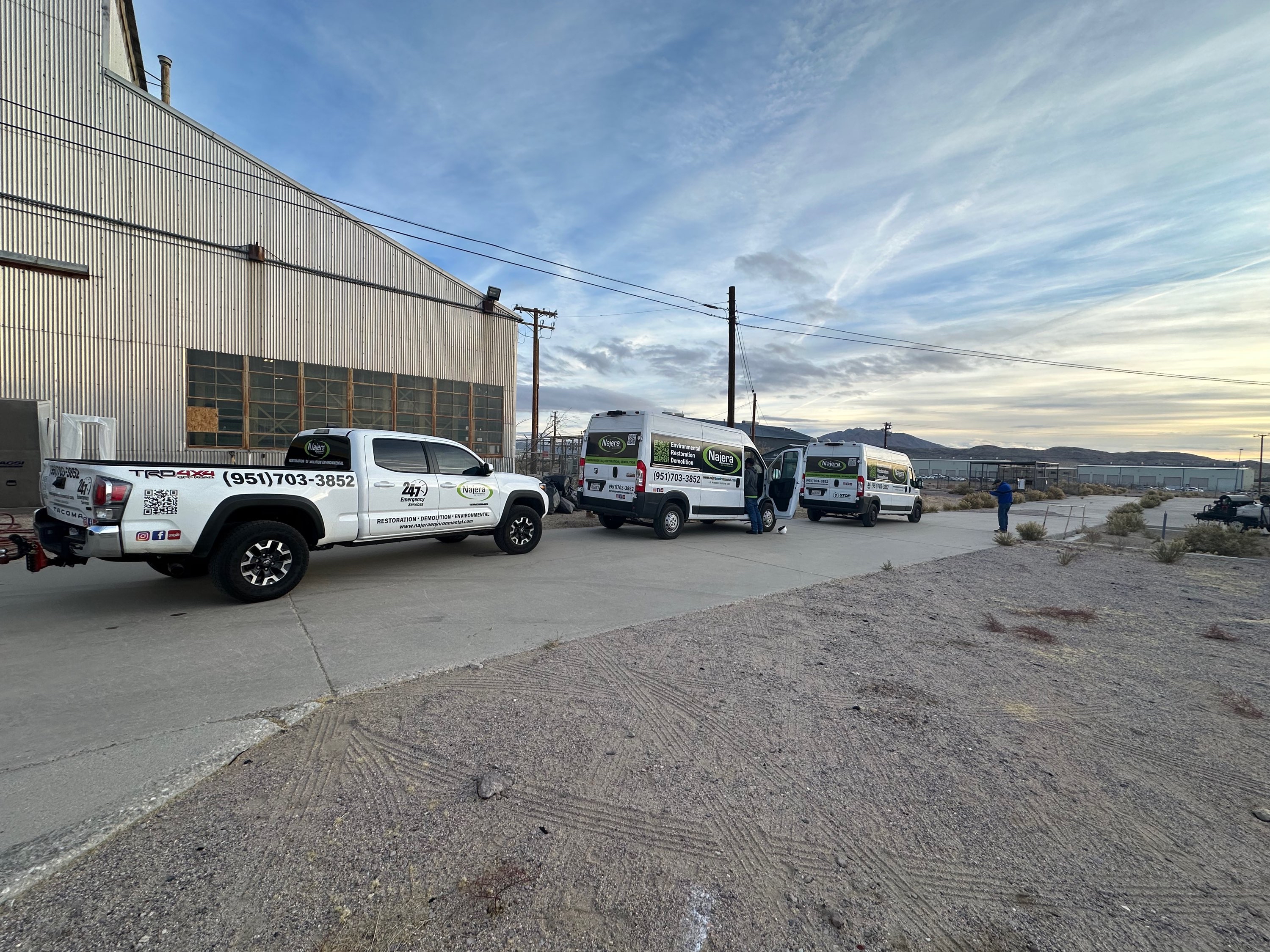 Writer: Najera Environmental dba 1 Stop Restoration
