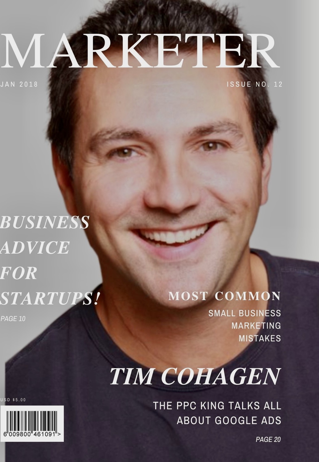 Writer: Tim Cohagen