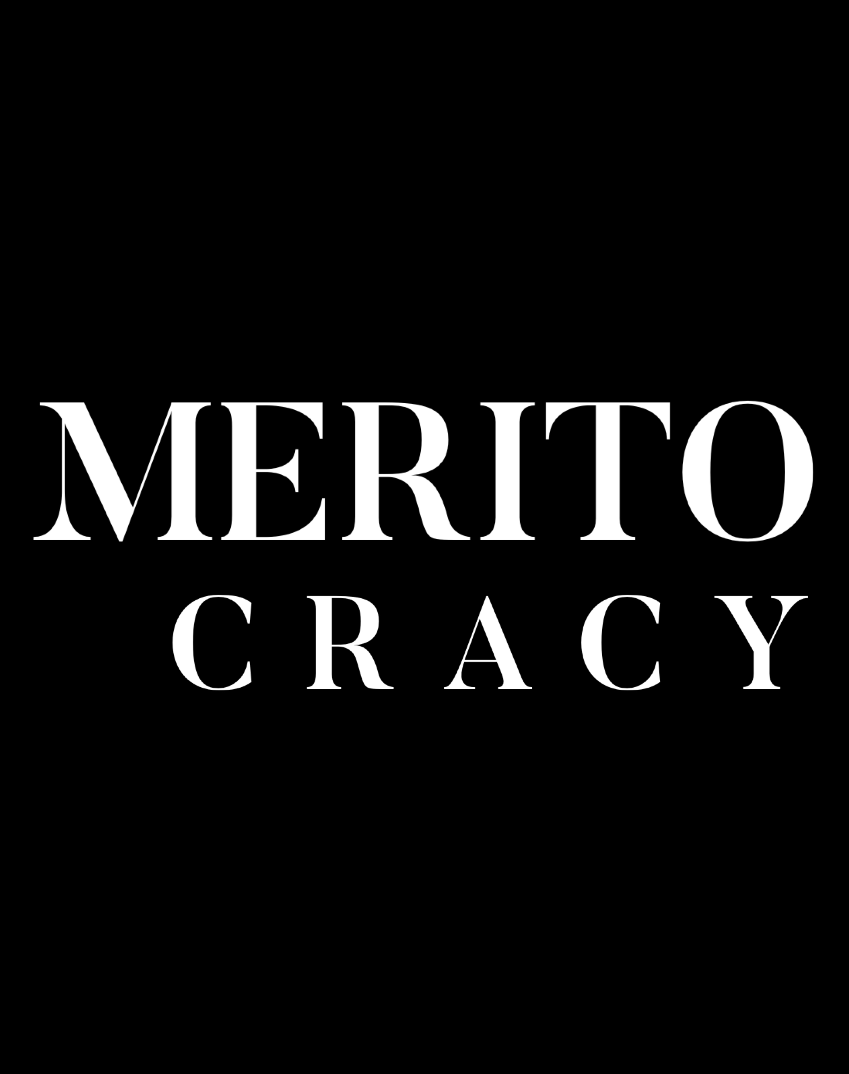 Writer: . Meritocracy