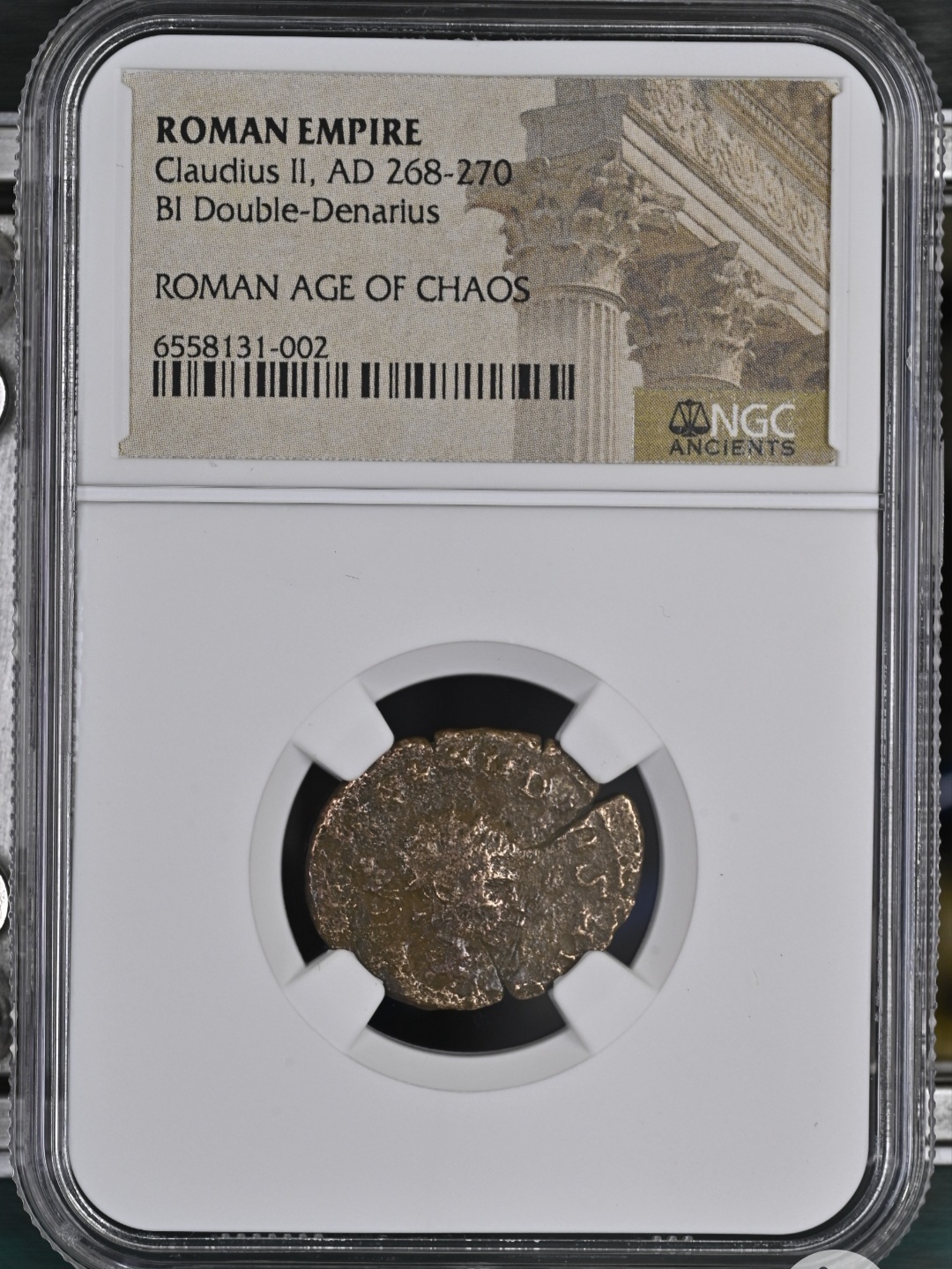 Roman Empire Claudius II, AD268-270 Double-Denarius