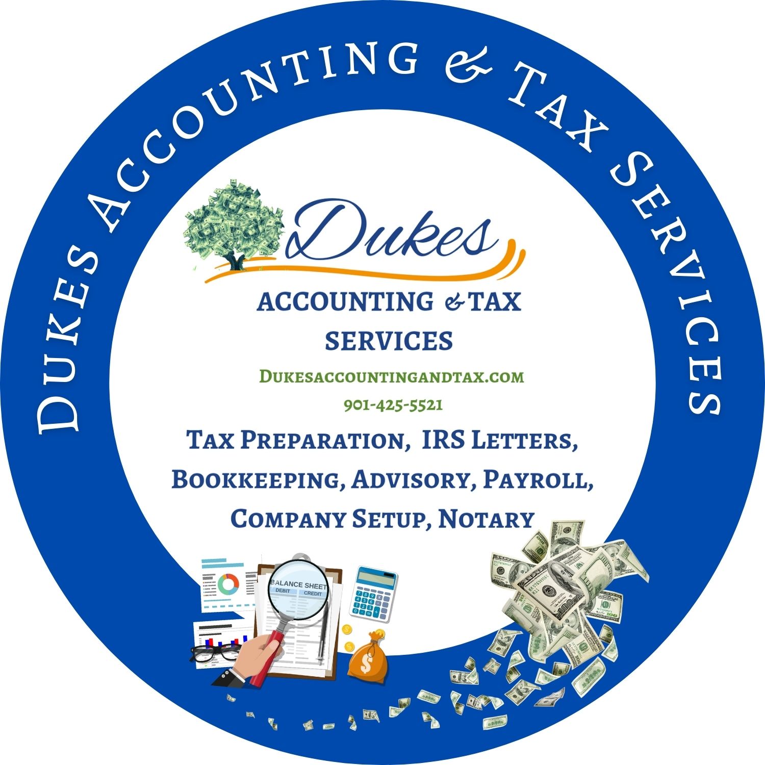 Writer: Dukes Accounting & Tax Services