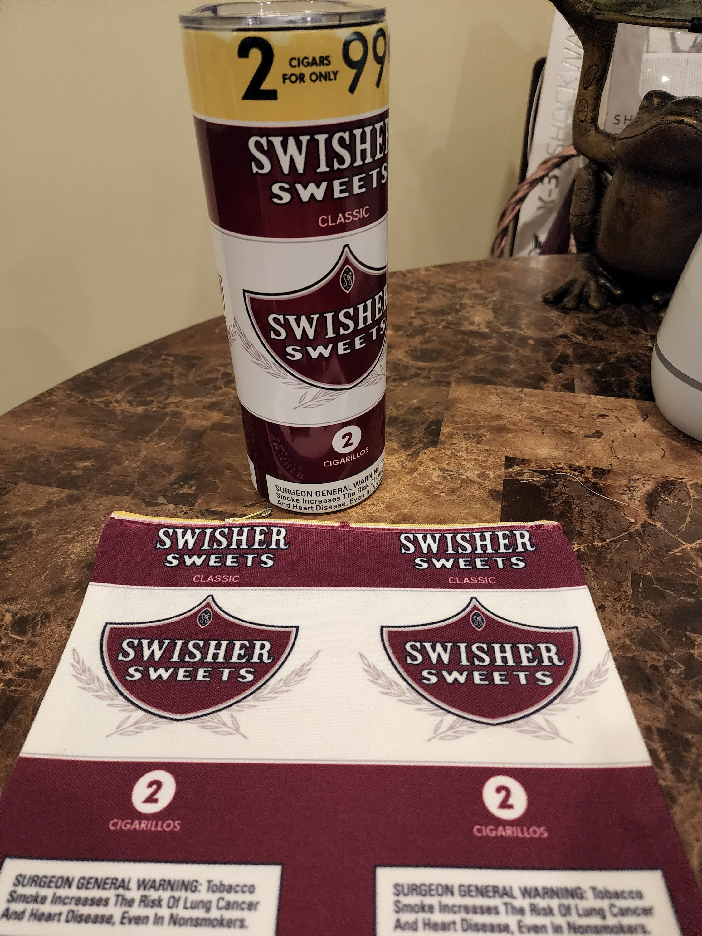 Swisher Sweet Tumbler and Lg. Bag Set