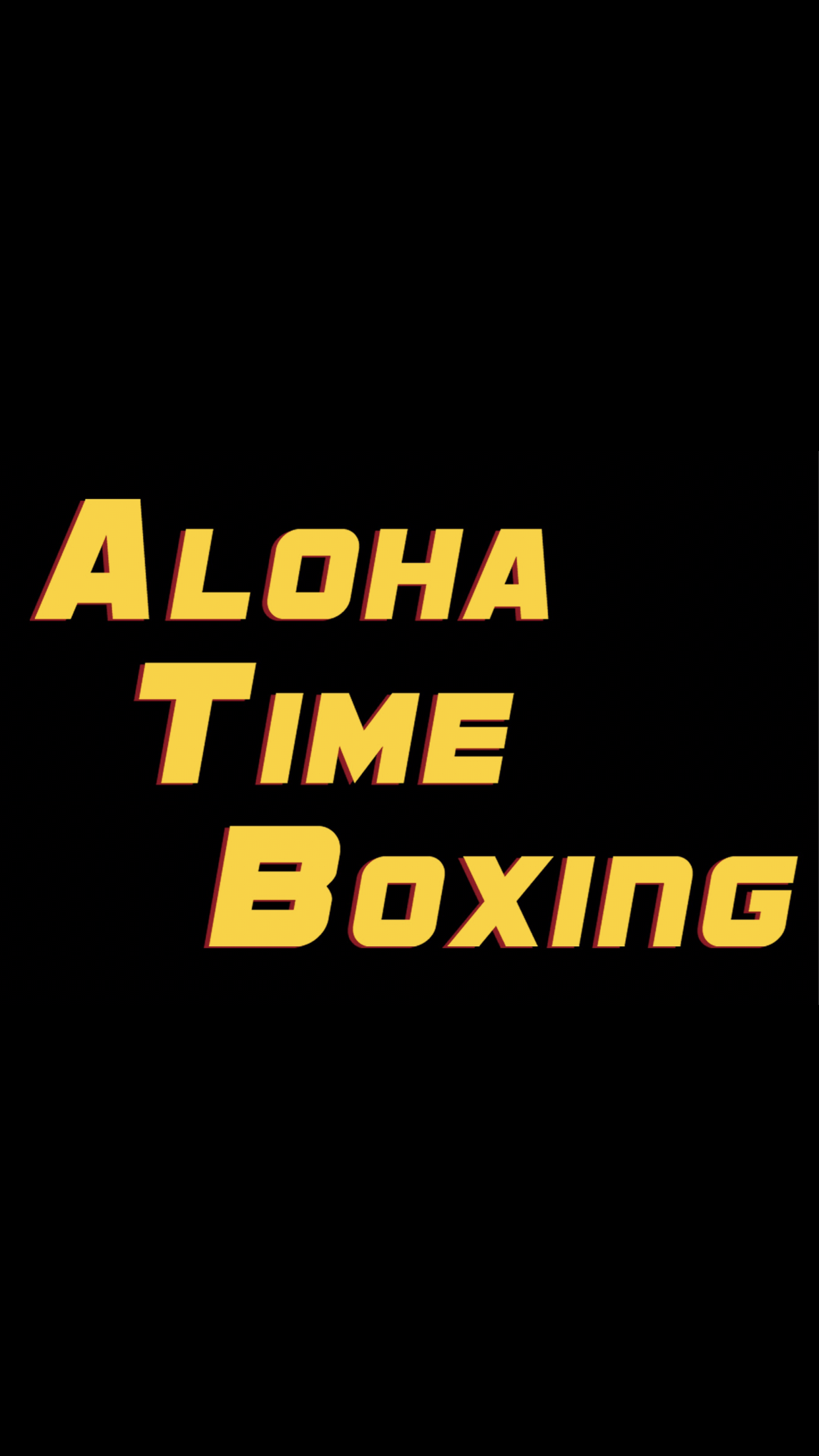 Writer: Aloha Time Boxing PleasantHill