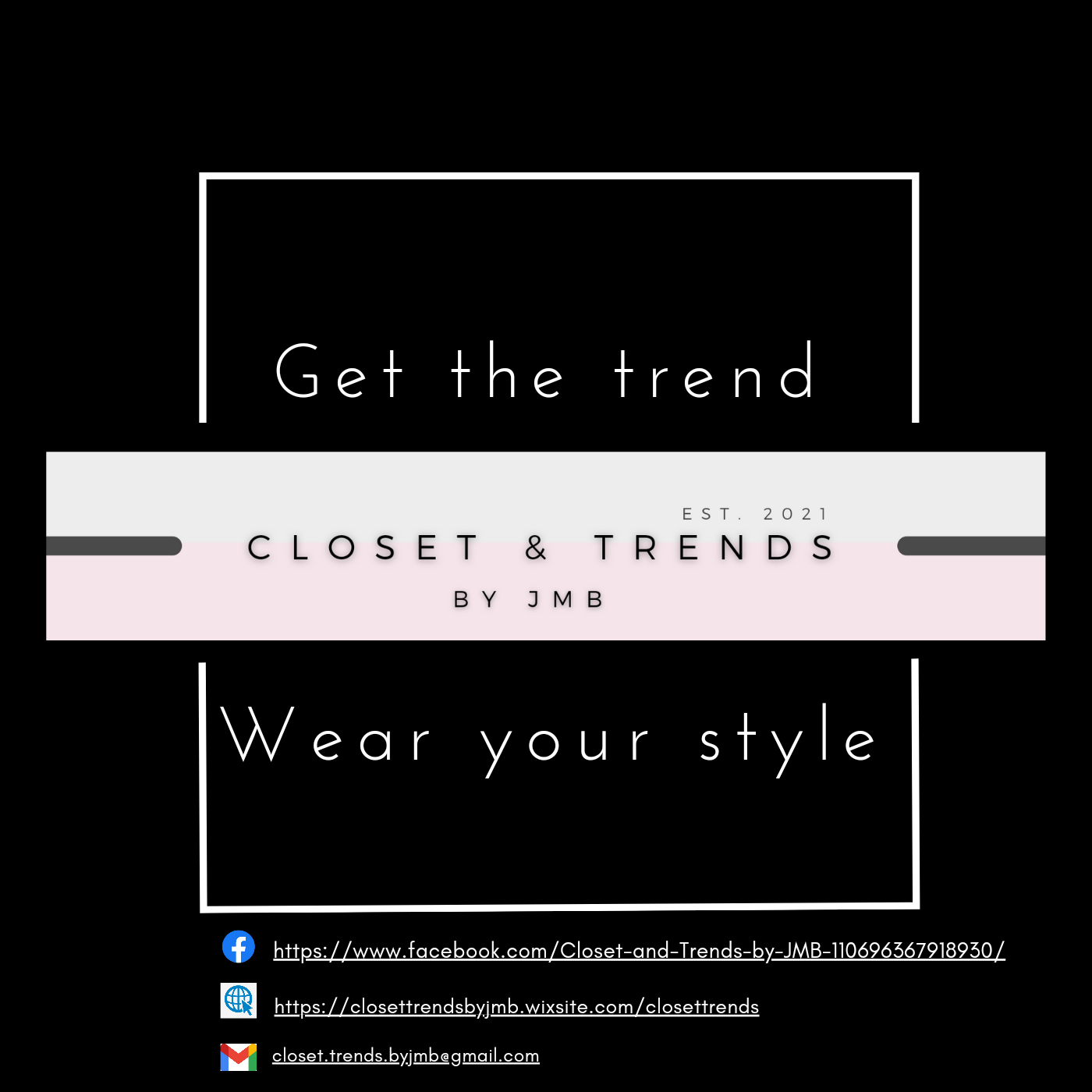 Writer: Closet & Trends by JMB